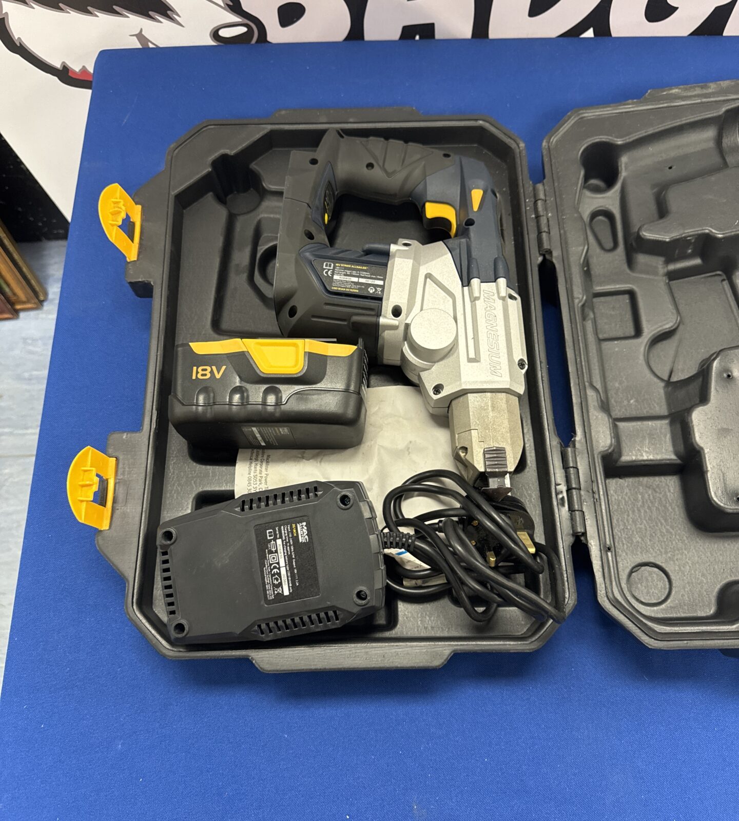 Mac allister 18v cordless allnailer