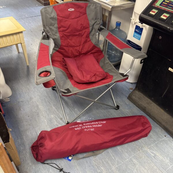 Two gelert triton XL camping chairs