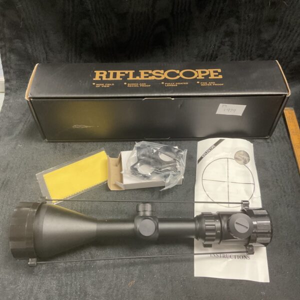 3-9x56Eg Riflescope with mounts new in box