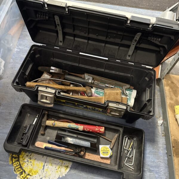 Large Stanley toolbox with contents