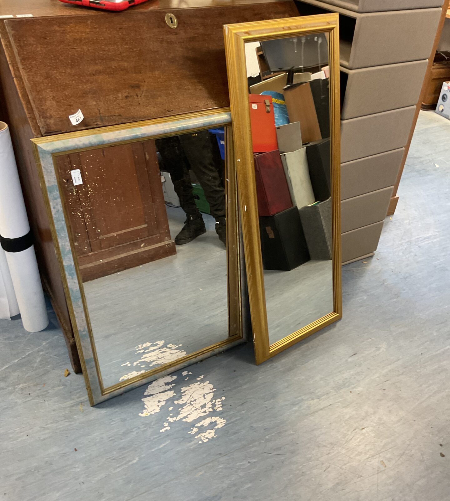 Two Framed Mirrors