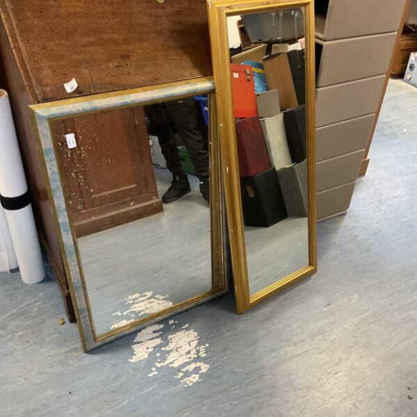 Two Framed Mirrors