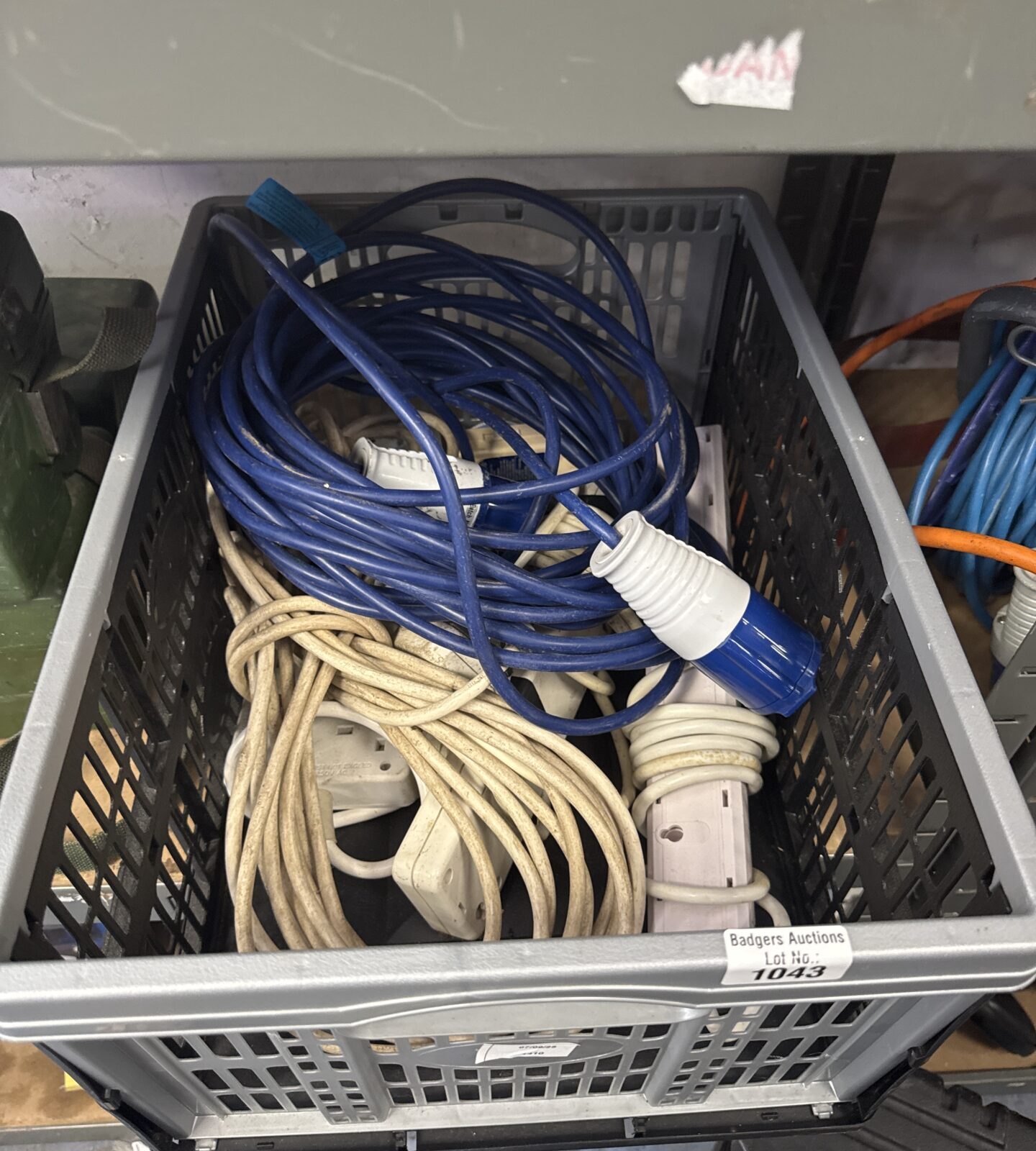 Quantity of extension leads & timers with a caravan extension cable
