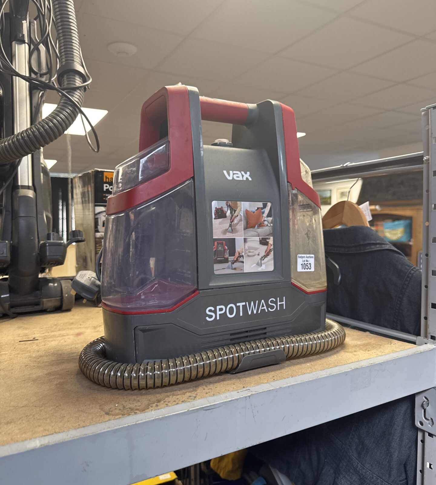 Vax spotwash steam cleaner