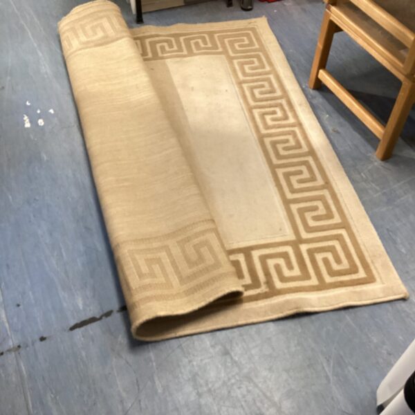 Structura heaton fibre ivory rug 160 x 220cm