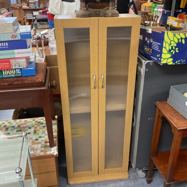 Beech effect storage cabinet