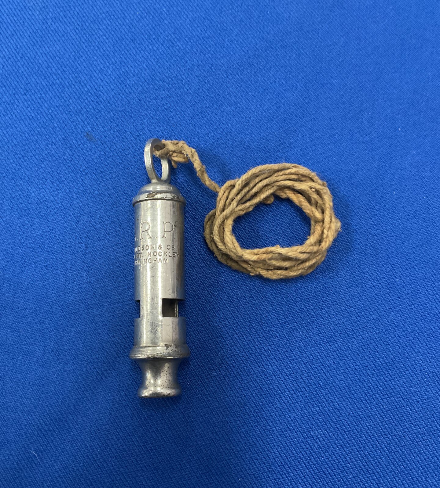 J hudson & co ARP ww2 whistle