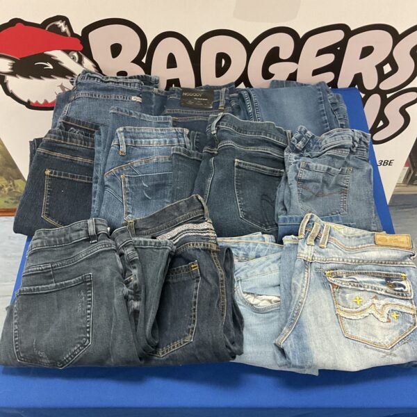 12 pairs of you g girls jeans inc nobody, m&s & devil denim