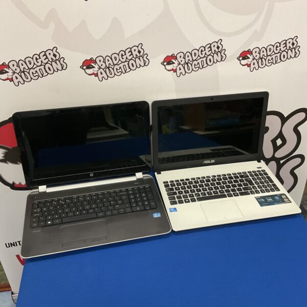 Two untested laptops Inc hp & asus