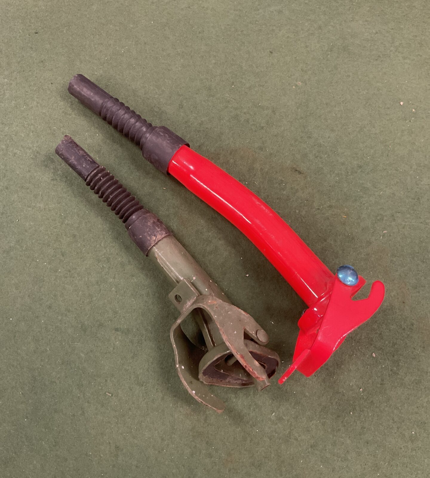Two Jerry Can Filler Spouts