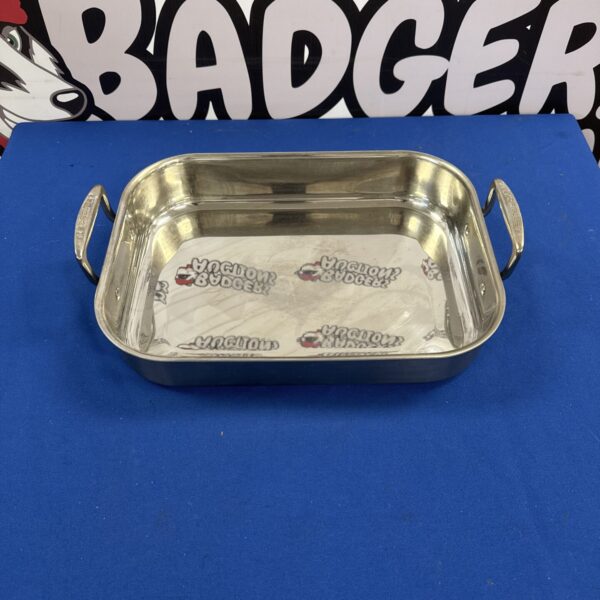 Le Creuset stainless cooking pan 14” length