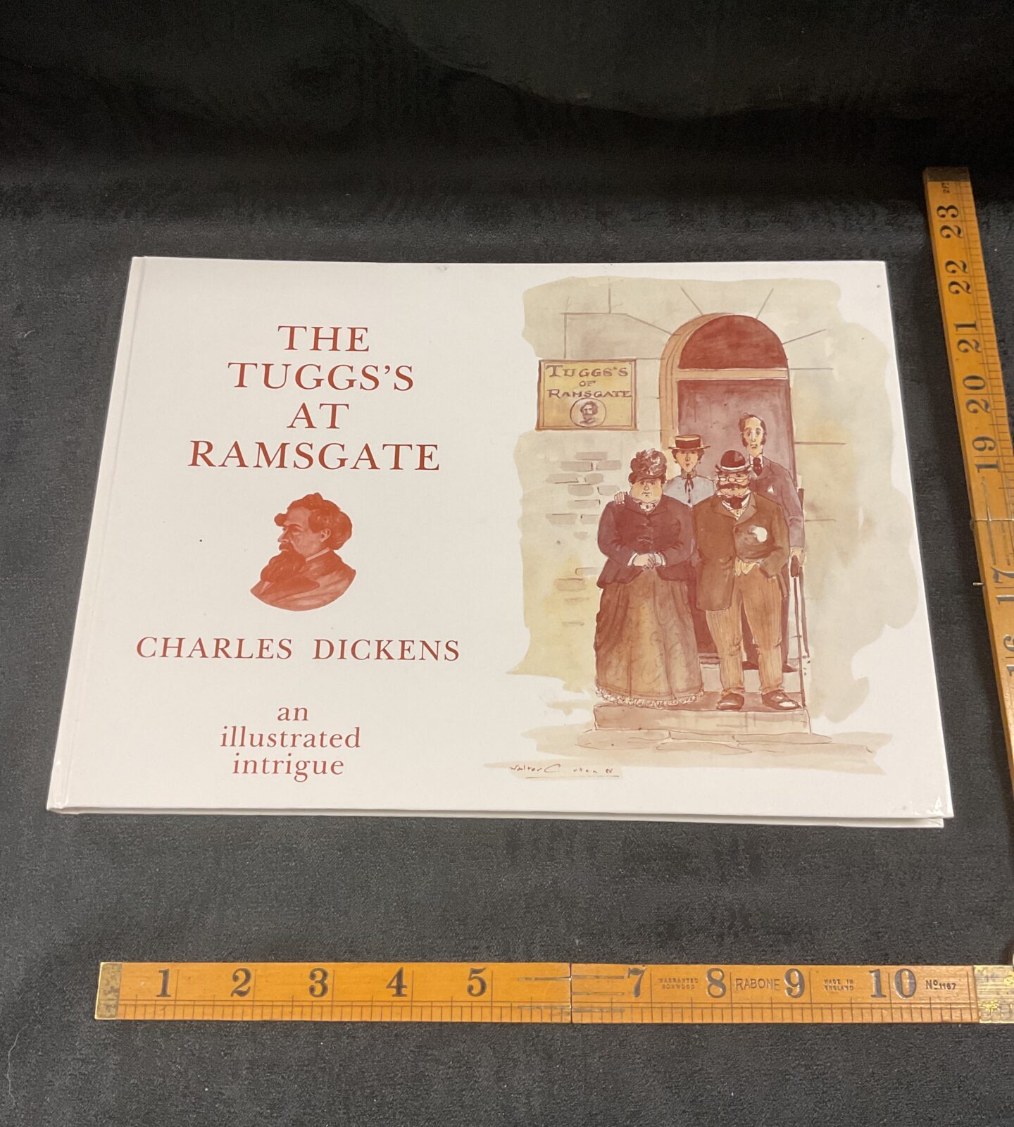 The Tuggs at Ramsgate by Charles Dickens An Illustrated Intrigue First Edition Limited Ed Signed by Author Anthony Mattews