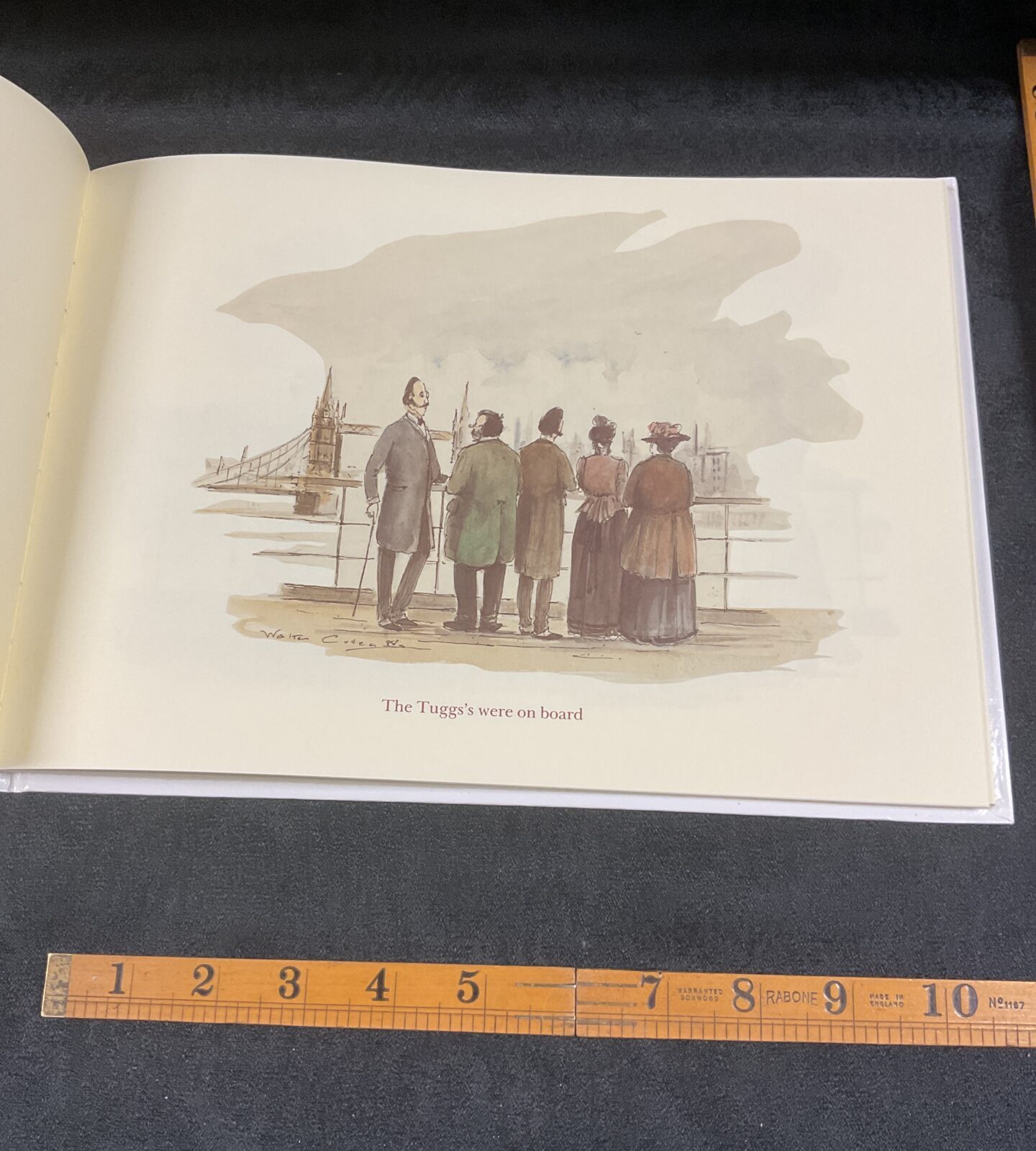 The Tuggs at Ramsgate by Charles Dickens An Illustrated Intrigue First Edition Limited Ed Signed by Author Anthony Mattews - Image 3