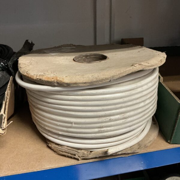 Roll of 6mm SWA steel wired armoured cable for electrical projects.