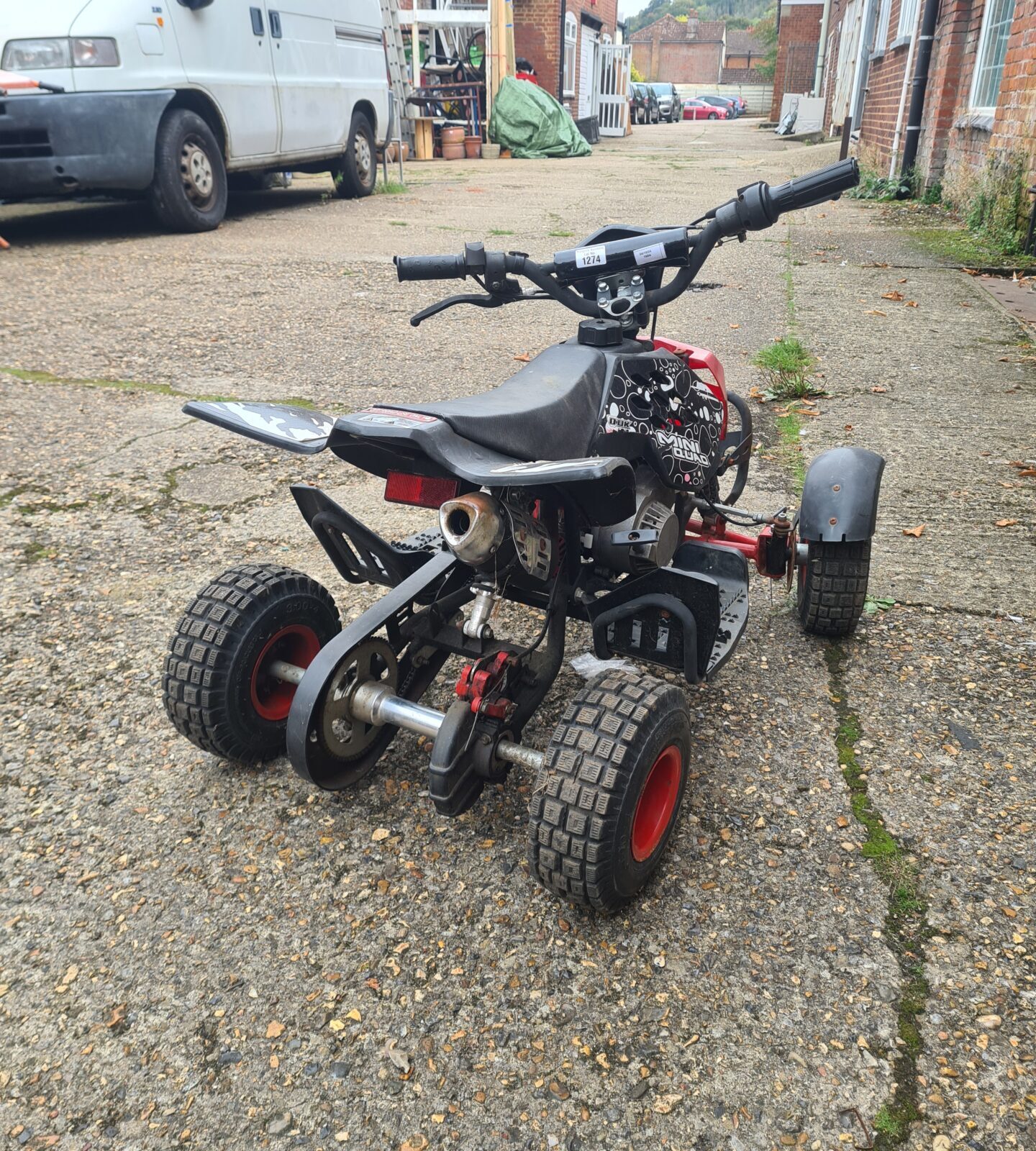 Fun-Bikes Mini Petrol quad bike Working Order - Image 2