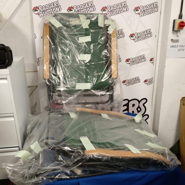 Two new tillington garden loungers with cushions - new