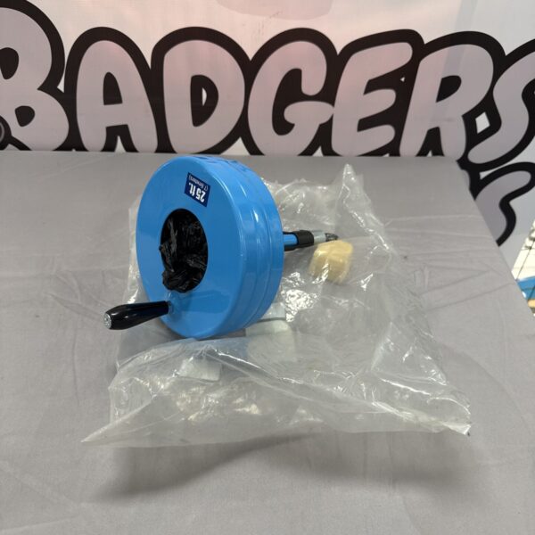 25ft drain unblocking tool for clearing blocked pipes.