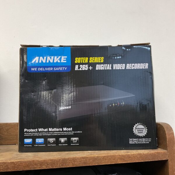 Annke Soter Series H.265+ digital video recorder front view.