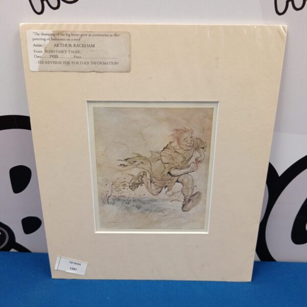 Vintage Arthur Rackham illustration from Irish Fairy Tales.