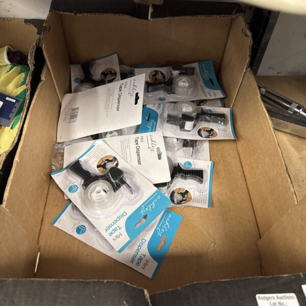 New Ashley mini tape dispensers in original packaging, a quantity lot.