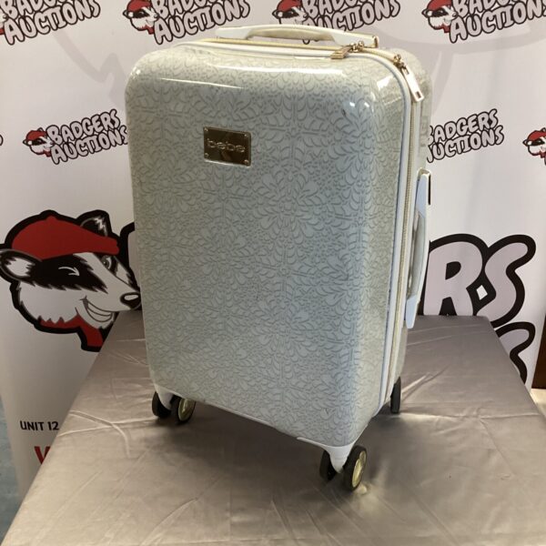 Stylish Bebe hardcase suitcase with extendable handle for travel.