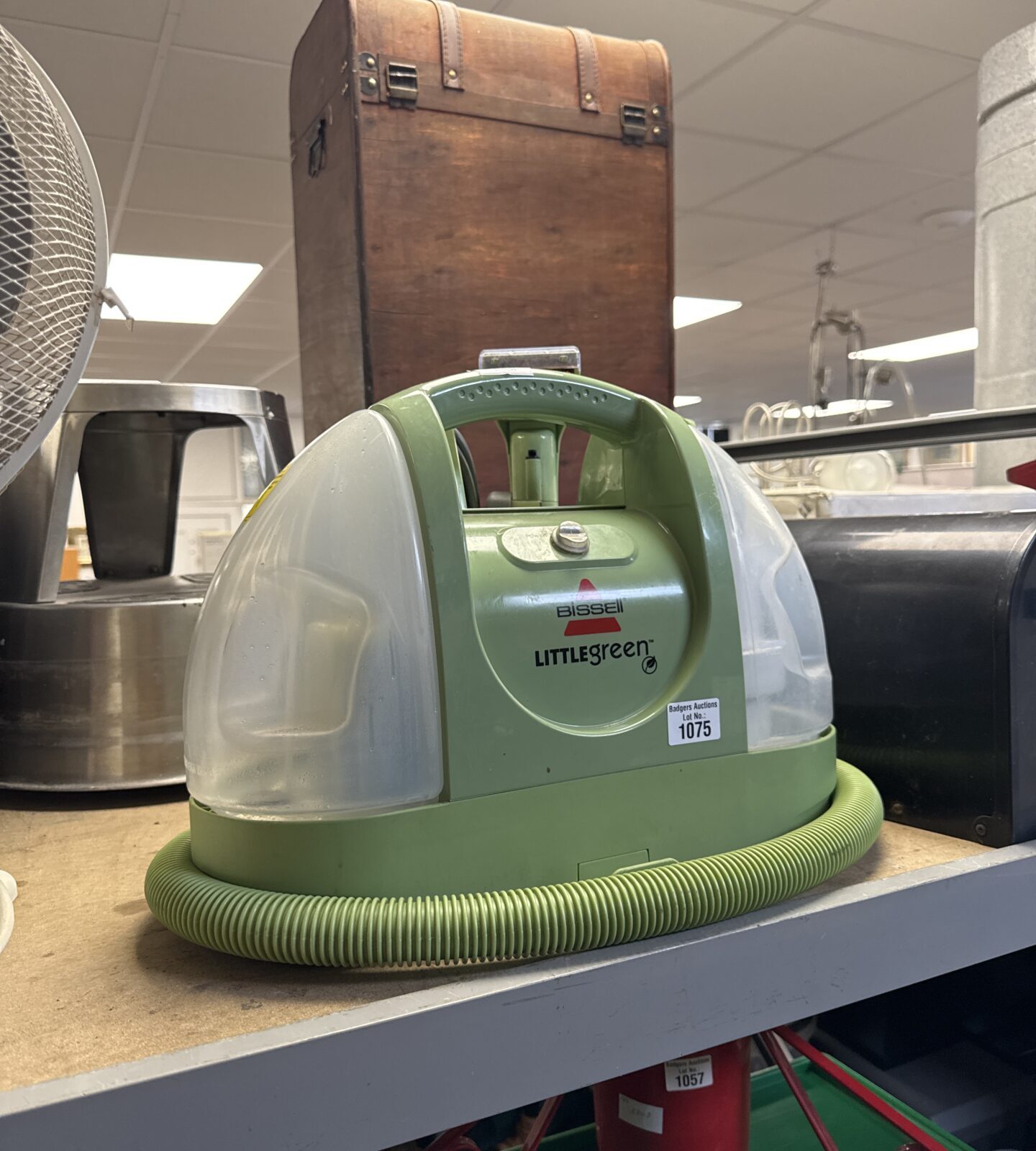 Compact Bissell Little Green portable spot cleaner, model 339A, in good condition.