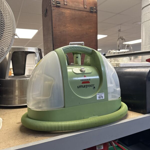Compact Bissell Little Green portable spot cleaner, model 339A, in good condition.