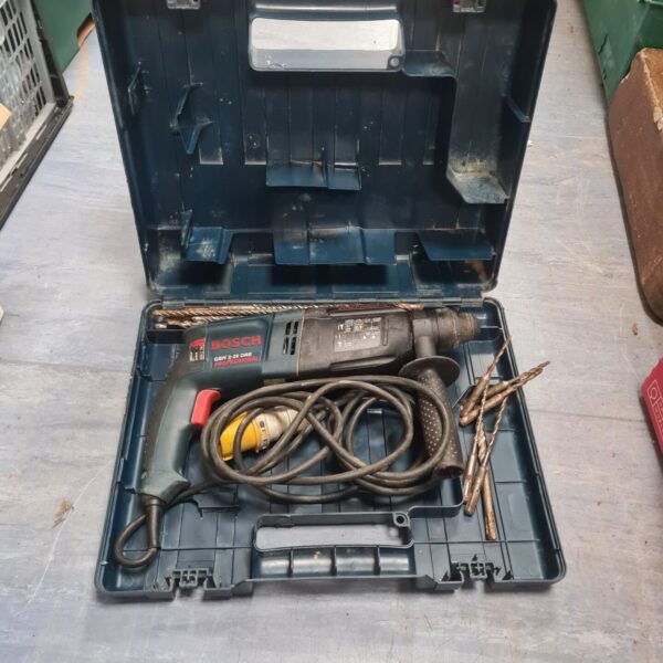 Bosch GBH 2-26 DRE rotary hammer drill in used condition.
