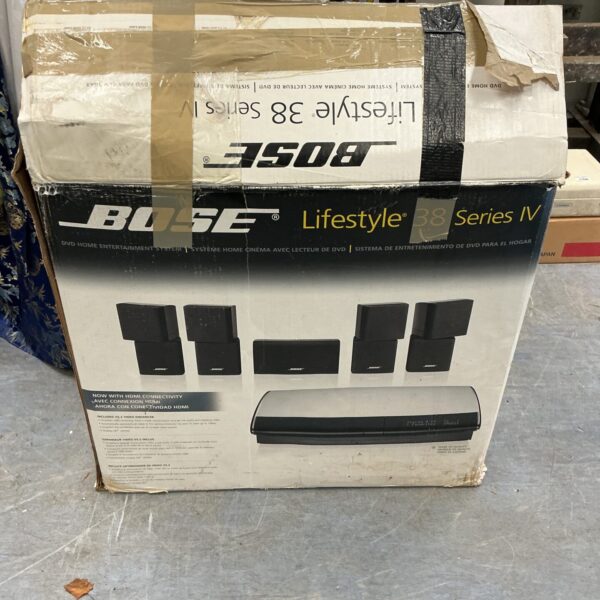 Bose Lifestyle 38 Series IV home theater system in excellent condition.