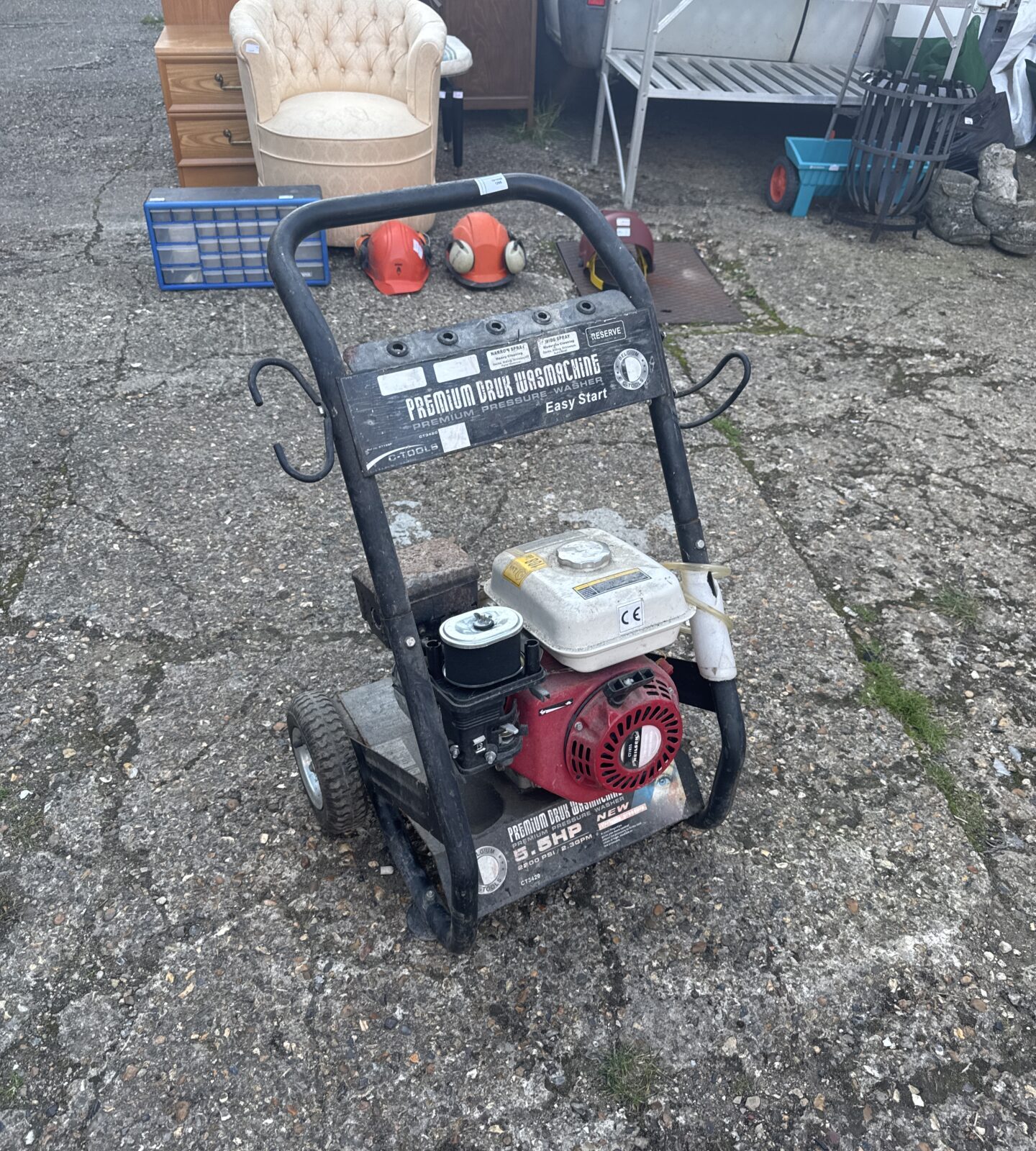 C-Tools CT3420 pressure washer body for spares and repairs.