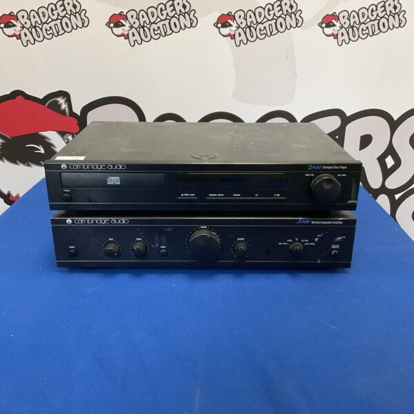 Vintage Cambridge Audio D500 CD player and A500 integrated amplifier.