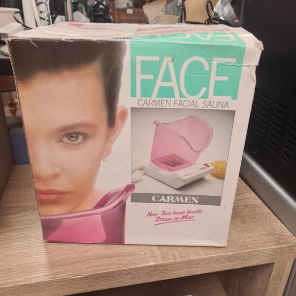 Vintage Carmen facial sauna for at-home beauty treatments.