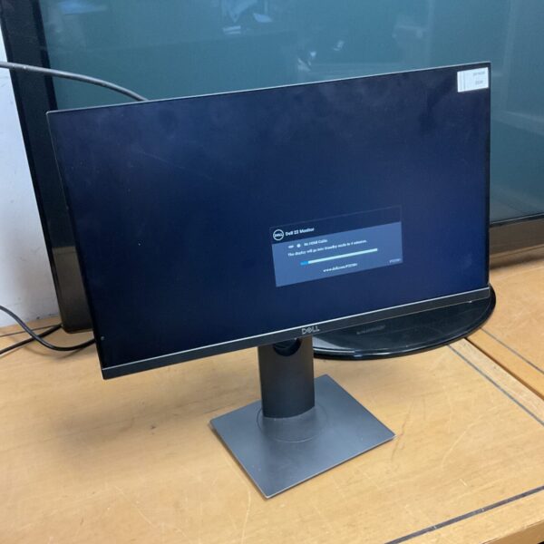 Dell 22 inch flatscreen monitor for computer use.