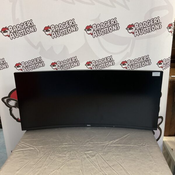 Dell S3423DWC curved monitor, widescreen computer display