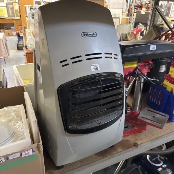Vintage Delonghi gas heater for portable home heating.