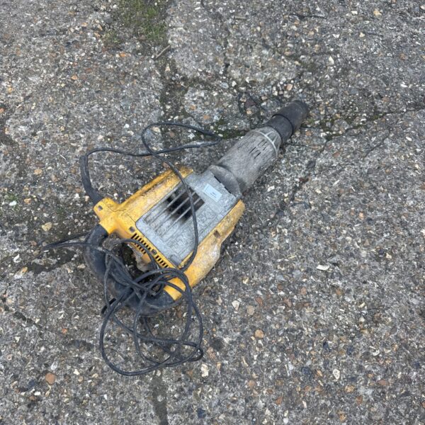 Dewalt D25900-LX concrete breaker drill, heavy duty power tool.
