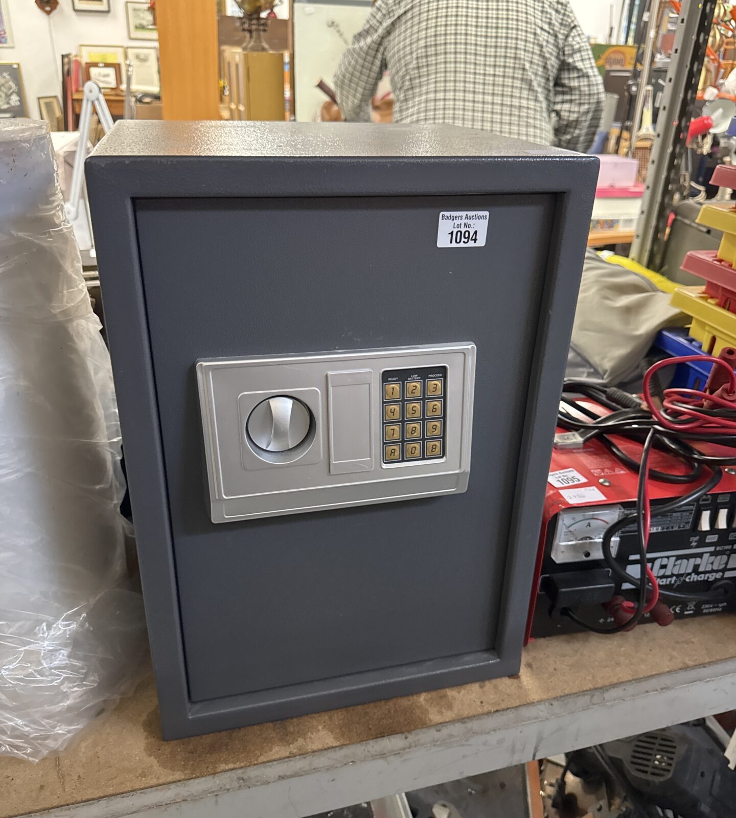 20 inch tall digital key safe for secure key storage