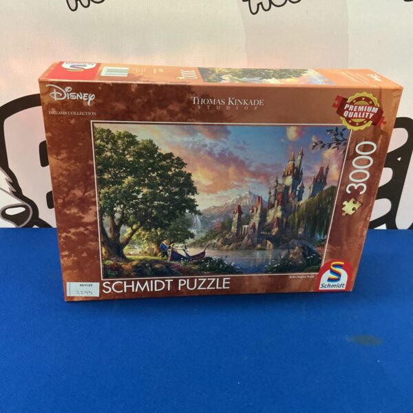 Disney 3000 piece jigsaw puzzle by Schmidt, colourful artwork.