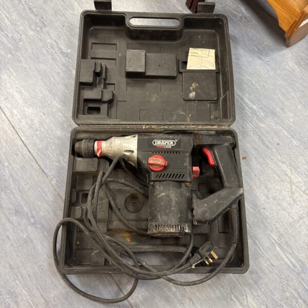 Draper Redline 900W SDS hammer drill in good condition.