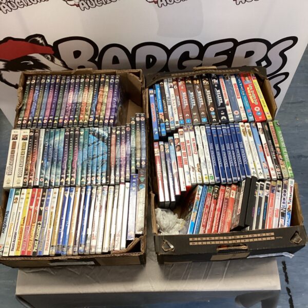 DVD box sets and films lot including The Sweeney and Dr Dolittle.