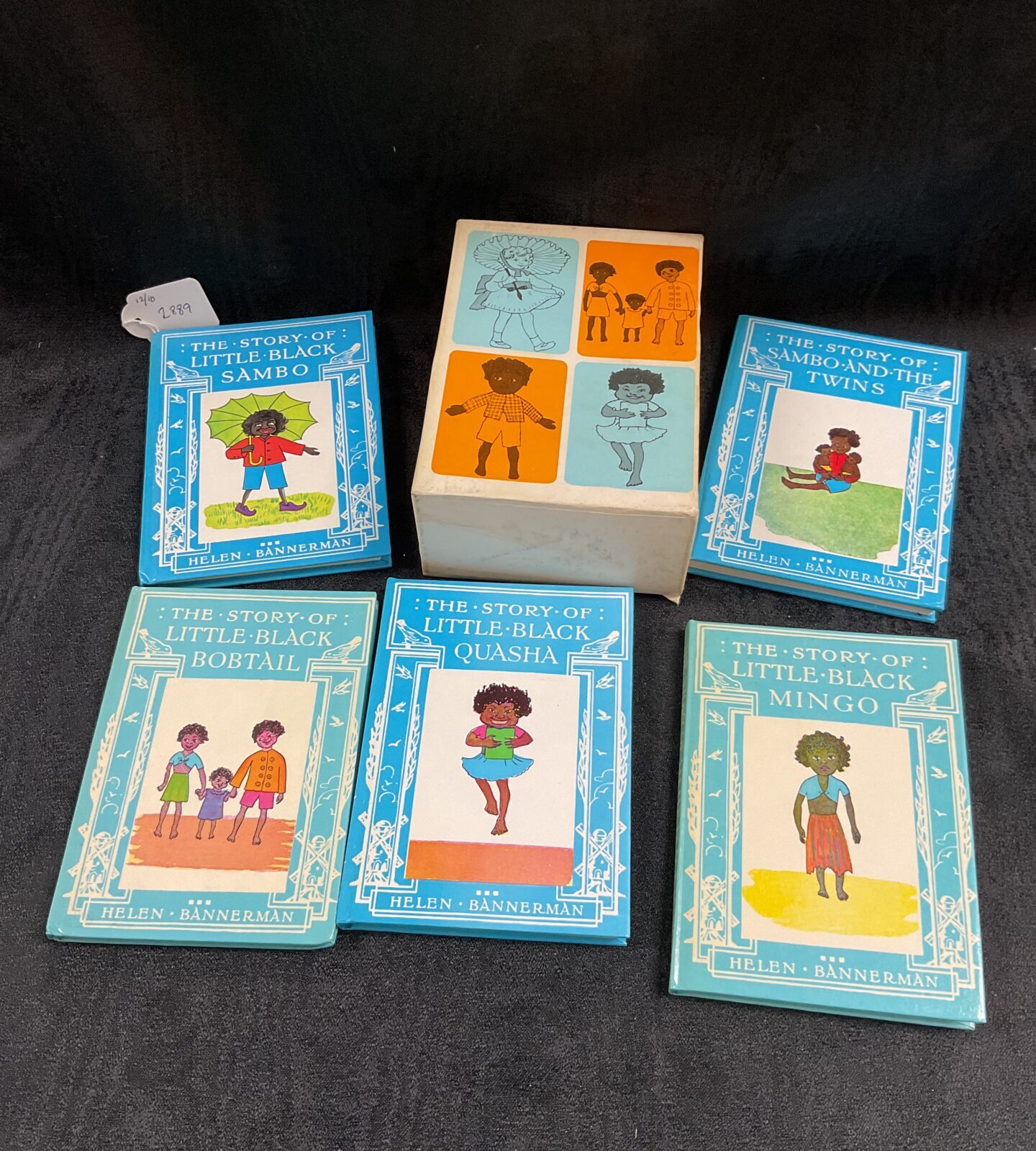 Vintage style early 20th-century children's book reprint with colourful illustrations.