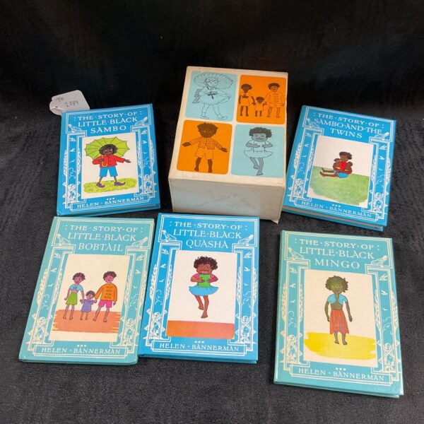 Vintage style early 20th-century children's book reprint with colourful illustrations.