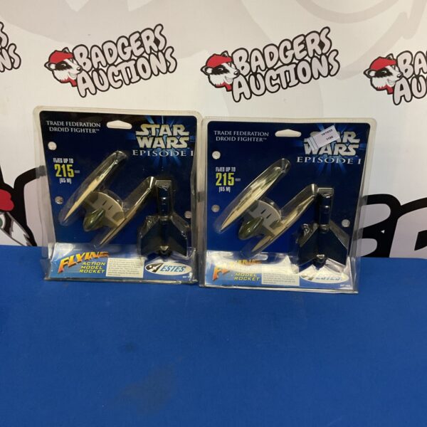 Vintage Estes Star Wars Slyline model rocket kit in original packaging.