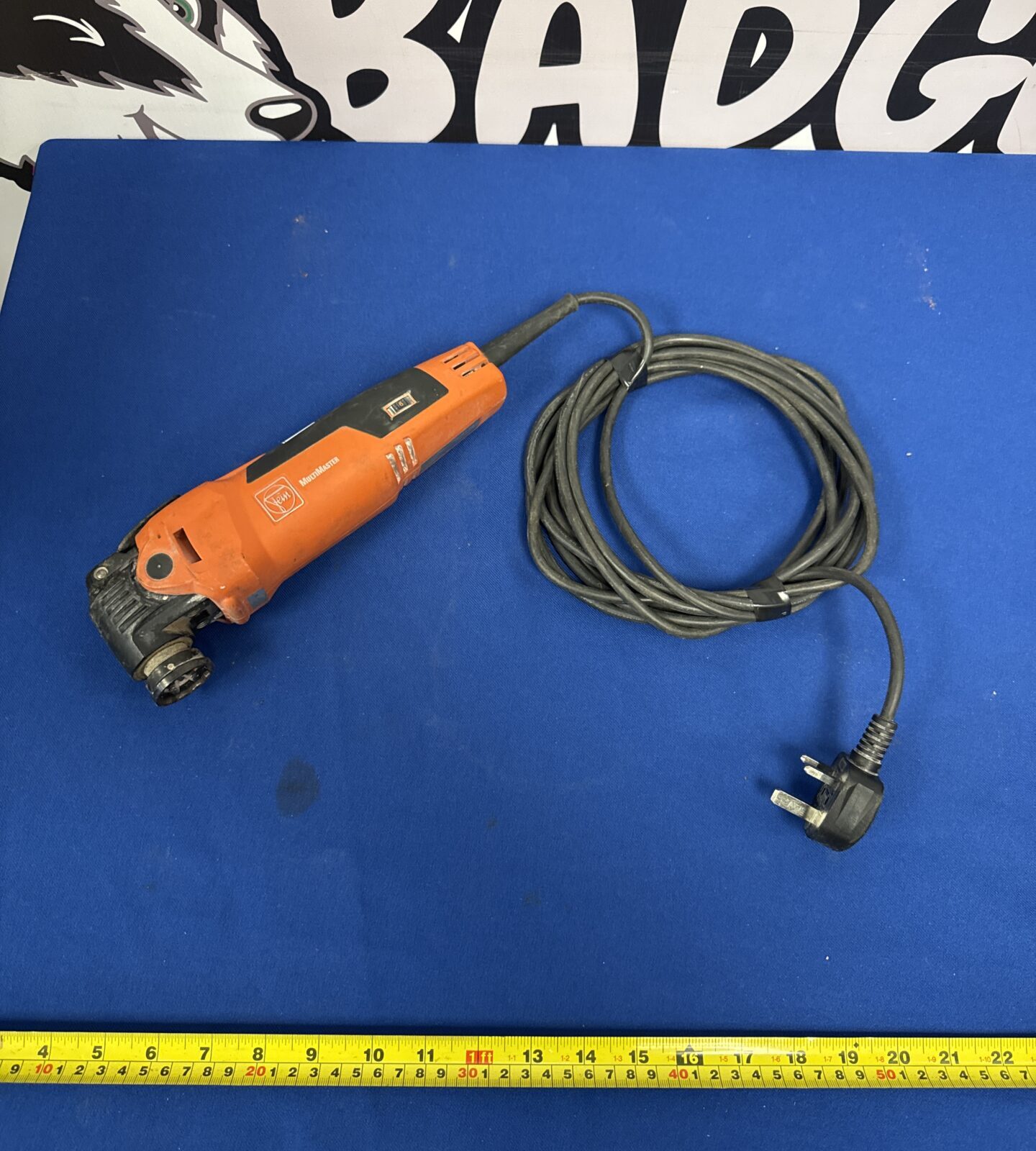 Corded Fein Multimaster oscillating power tool in good condition.