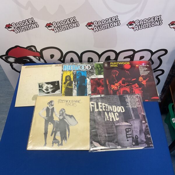 Fleetwood Mac LP collection, vintage vinyl records for sale.
