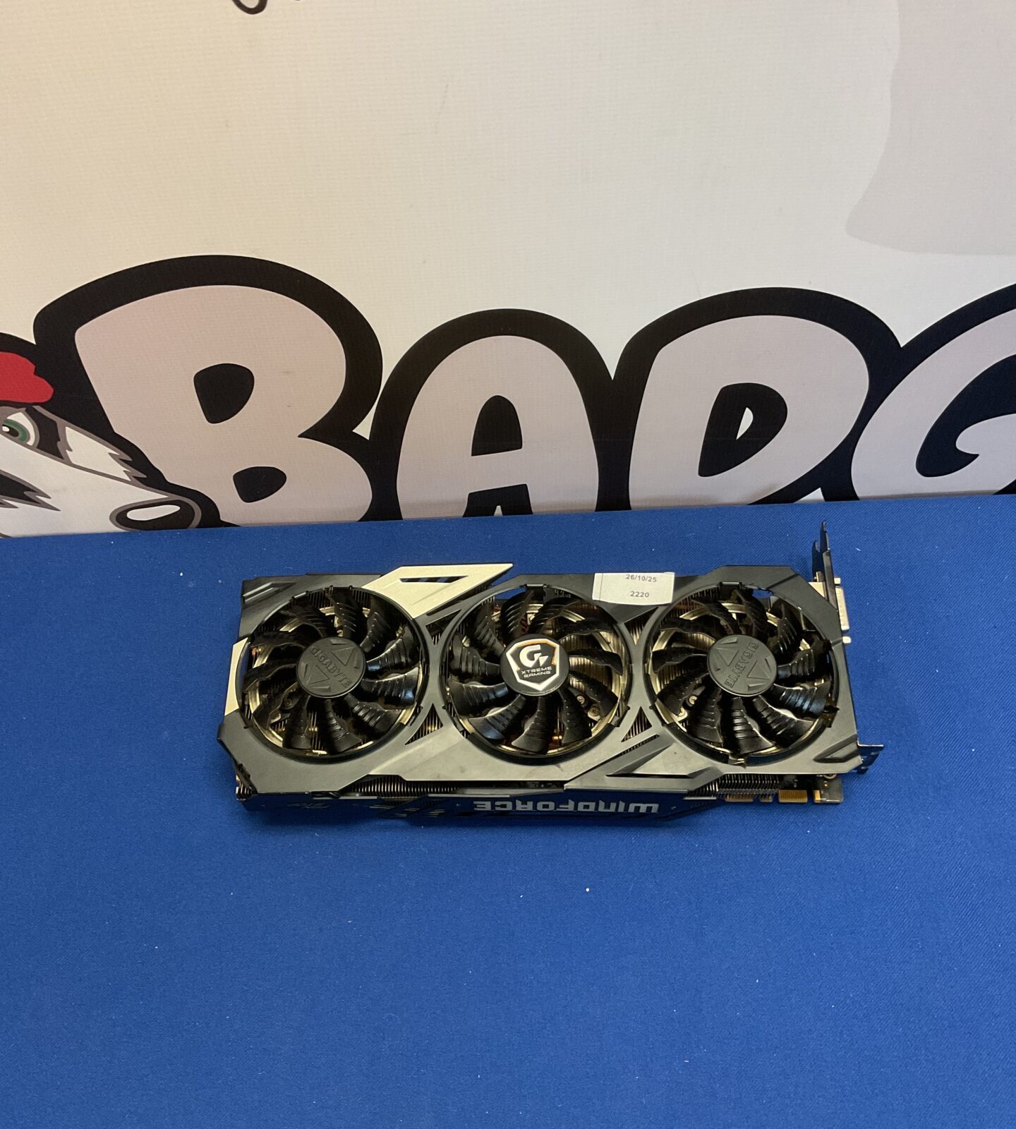 Gigabyte Windforce Xtreme gaming graphics card, high performance GPU.