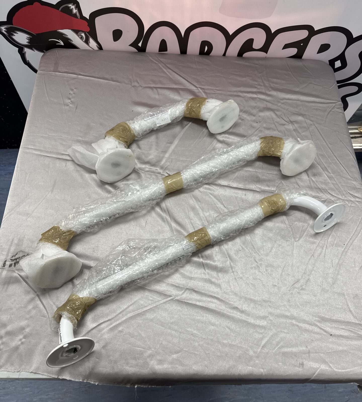 New set of grab handles for safety and marine applications.