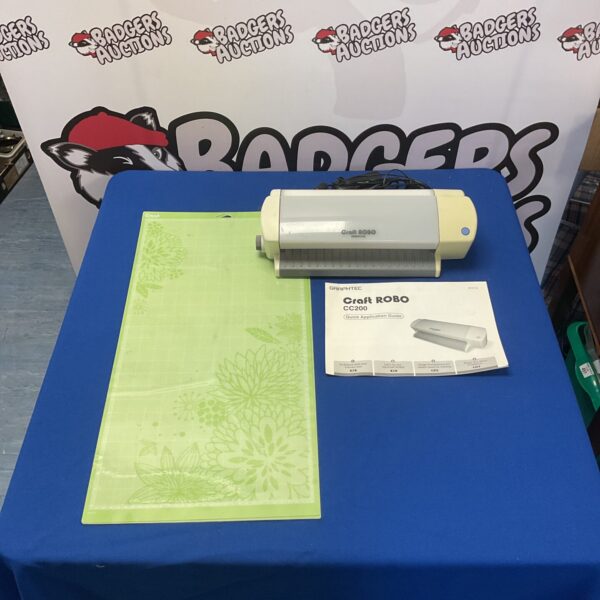 Graphtec Craft ROBO CC200 cutter for vinyl crafting and sign making.