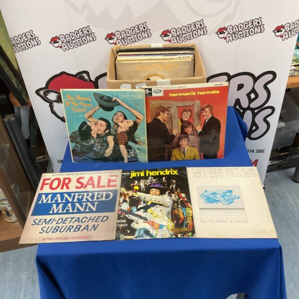 Herman's Hermits LP cover, vintage 1960s vinyl record.