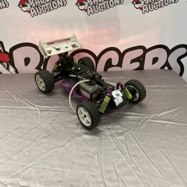 Vibrant Himoto racing RC car body for 1/10 scale remote control cars.